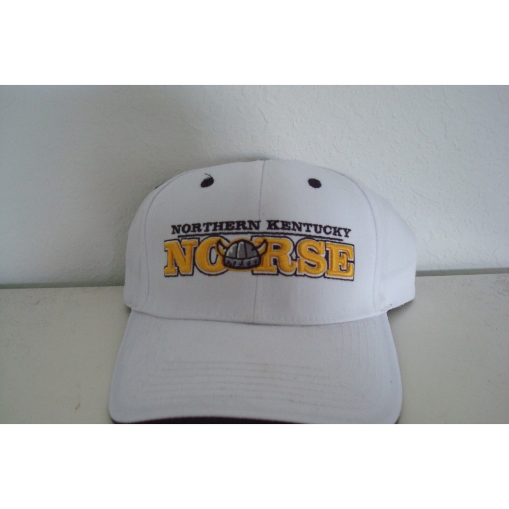 NORTHERN KENTUCKY NORSE STRAPBACK DEADSTOCK HAT CAP VINTAGE B5